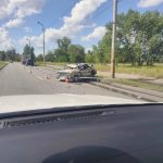 Серйозна аварія в районі Південного мостуТам зіштовхнулися #ВАЗ та вантажівка. …
