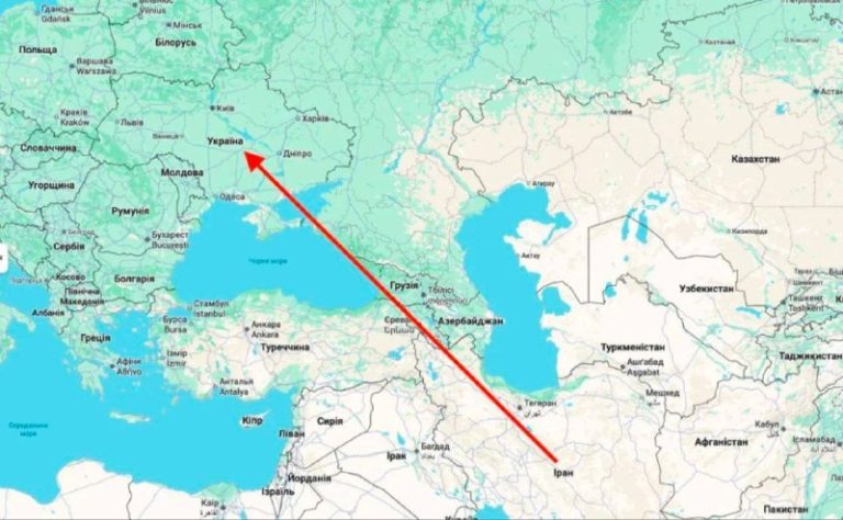 Київ в зоні ураження: короче, тут інформація серед тг-каналів гуляє, що Іран пла…