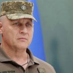 Командувач Сил територіальної оборони ЗСУ Ігор Плахута на тлі акцій протесту вис…