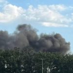 Попередньо, приліт у передмісті Дніпра. У небо здіймається густий чорний дим.Пі…