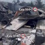 На відео у Вишневому автор показав бункер, який вщент вигорів…