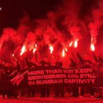 На Михайлівській площі відкрили інсталяцію до четвертих роковин теракту в Олені…