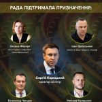 Верховна Рада затвердила новий склад Кабінету Міністрів.Нові призначення: Всево…
