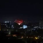 Моменти нічних ПРИЛЬОТІВ по Києву. Київ ІНФО | Надіслати новину…