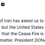 Трамп заявив, що Тегеран звернувся до Вашингтона з проханням продовжити перегов…