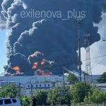 У Самарській області Росії після атаки безпілотників виникла пожежа в логістично…