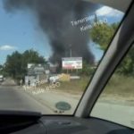 #нампишуть  Знову сильна ПОЖЕЖА на Бортничах, горить приватна будівляㅤ  Засняли …