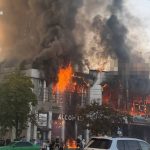 Прямий удар по ТЦ у Дніпрі – його більше немає, від будівлі після пожежі нічого …