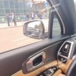 Приліт в КВЦ “Парковий”, він горить після прильоту.ㅤНадсилайте новини в анонімни…