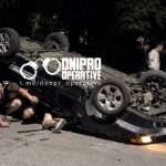 Серйозна ДТП на ж/м Північний у Дніпрі. В результаті аварії автівка перекинулась…