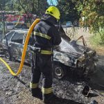 У Дніпрі на проспекті Дмитра Яворницького загорівся #ВАЗ 2109Автомобіль перебув…