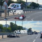 Серйозна ДТП на Січеславській Набережній за участі мотоциклістів. Зі слів очевид…