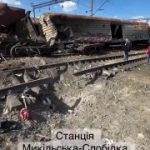 Наслідки балістичного удару по залізничній інфраструктурі Києва: на відео — стан…