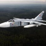 Сили оборони уразили бомбардувальник російських загарбників “Су-24” у Саках на …